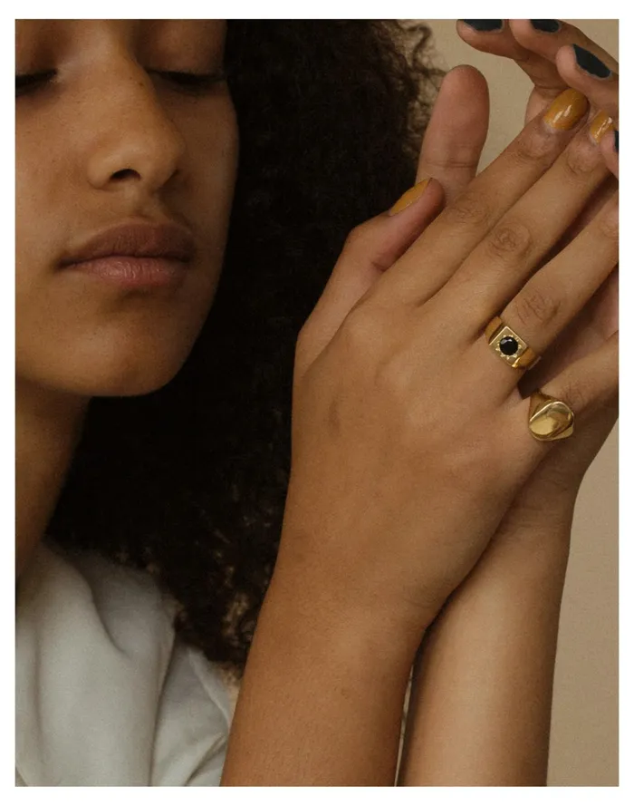 Women Merewif Townes Signet Gold Madewell Rings Women Merewif Townes Signet Gold Madewell Rings