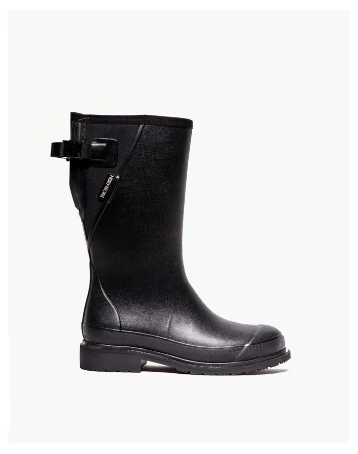 Women MERRY PEOPLE Darcy Mid Calf Rain Boot Black Madewell Boots Women MERRY PEOPLE Darcy Mid Calf Rain Boot Black Madewell Boots