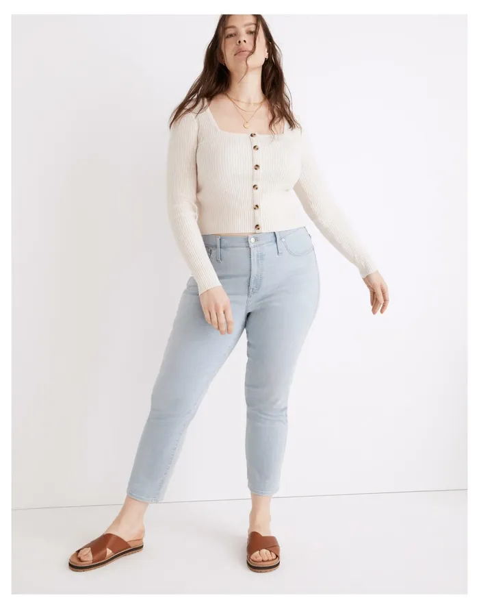 Women Mid Rise Stovepipe Jeans In Ternhill Wash Ternhill Wash Madewell Jeans