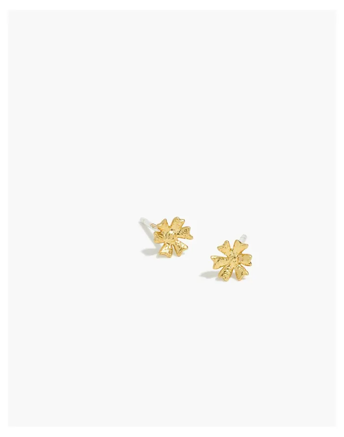 Women Mojave Daisy Stud Earrings Vintage Gold Madewell Earrings