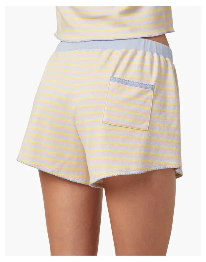Women Morgan Lane TATE SHORT RAINBOW DREAM Multi Madewell Pajamas