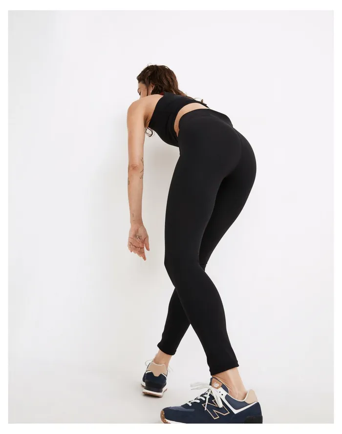 Women MWL Form High Rise 28034 Leggings True Black Madewell Activewear Women MWL Form High Rise 28034 Leggings True Black Madewell Activewear