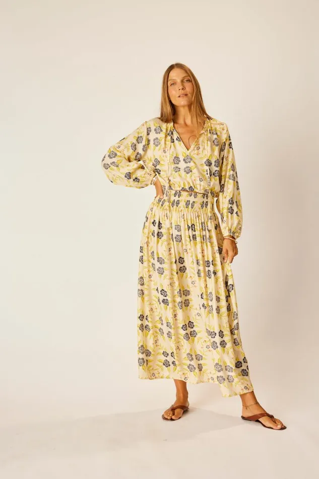 Women Natalie Martin Bottoms Bella Skirt Prairie Indigo