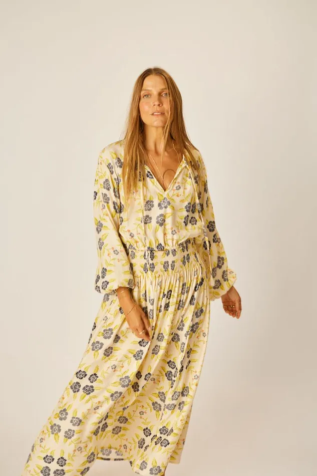 Women Natalie Martin Bottoms Bella Skirt Prairie Indigo