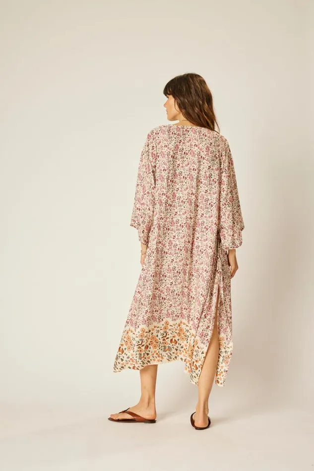 Women Natalie Martin Coverups Marin Dress With Sash Petite Fleur Rose