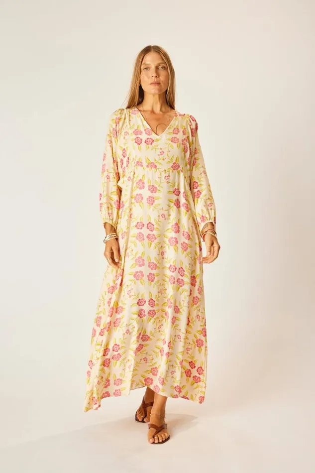 Women Natalie Martin Dresses Alice Dress Prairie Dusty Crimson