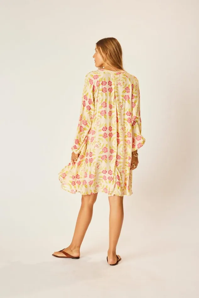 Women Natalie Martin Dresses Fiore Short Dress Prairie Dusty Crimson