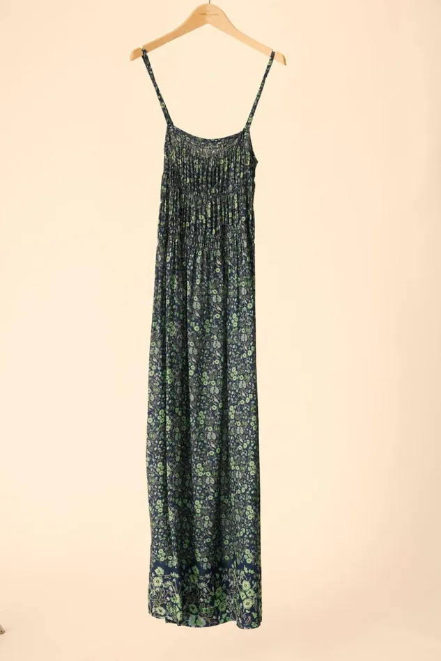 Women Natalie Martin Dresses Gina Maxi Petite Fleur Marine