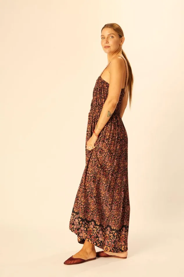 Women Natalie Martin Dresses Gina Maxi Petite Fleur Noire