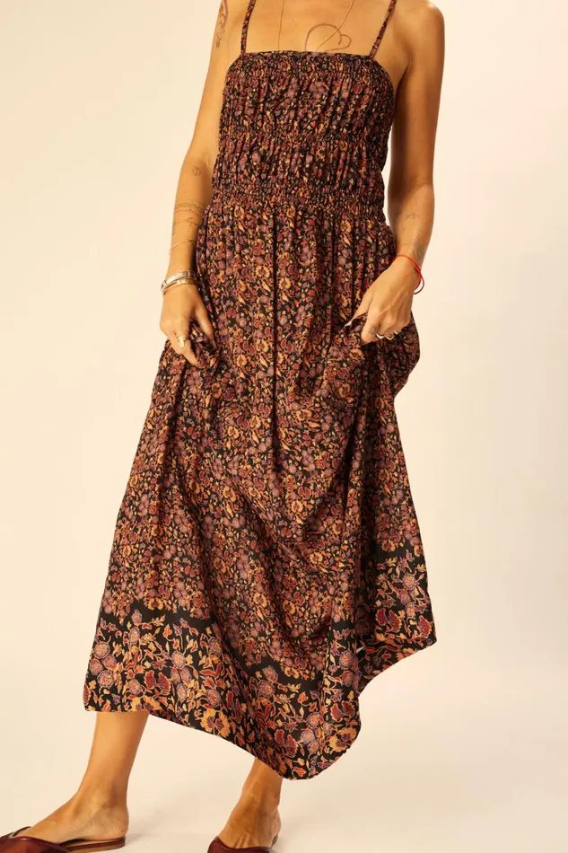 Women Natalie Martin Dresses Gina Maxi Petite Fleur Noire