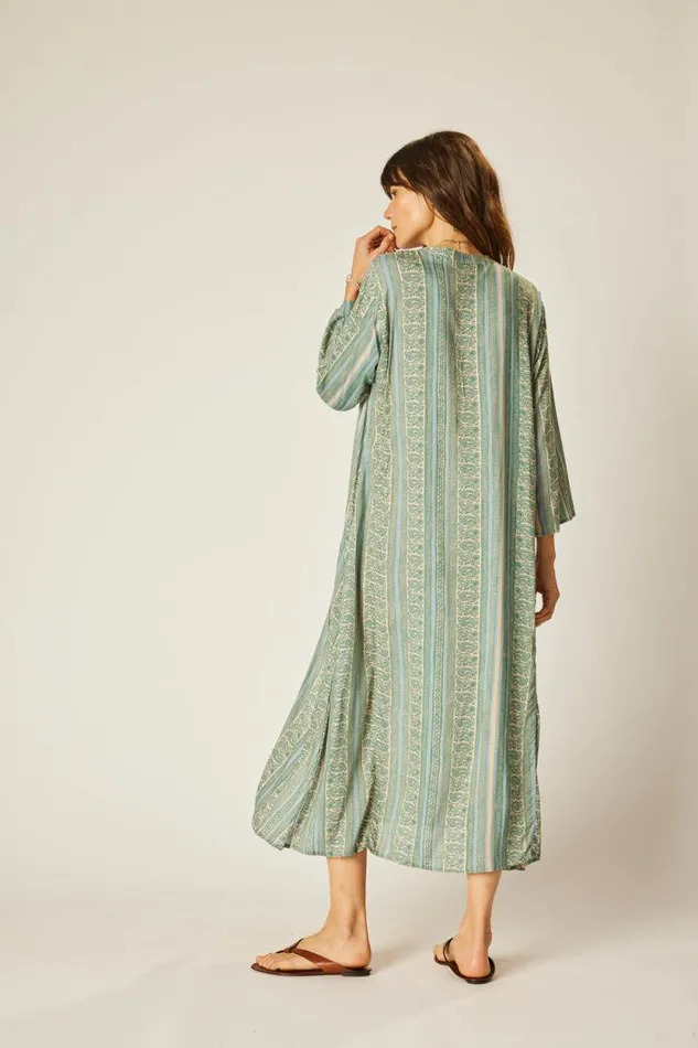 Women Natalie Martin Dresses Isobel Dress Paisley Stripe Pool