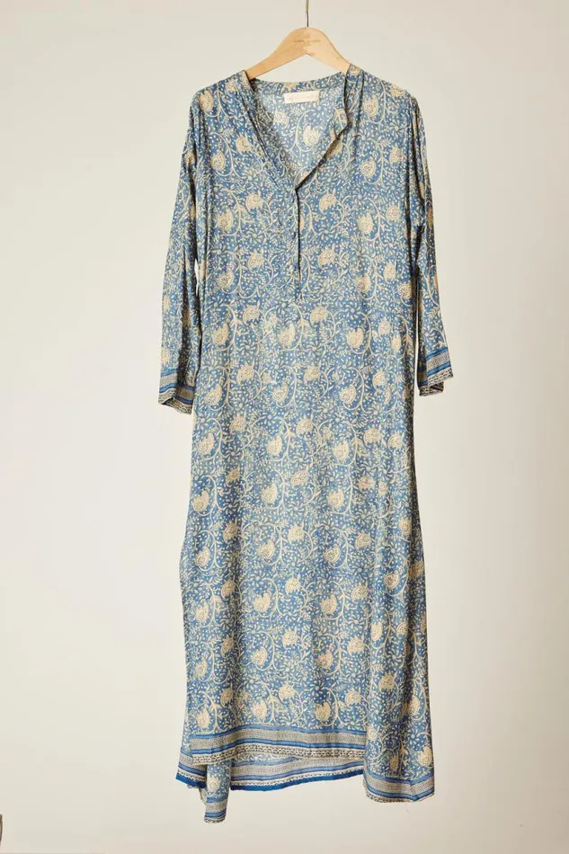 Women Natalie Martin Dresses Isobel Dress Paisley Stripe Pool