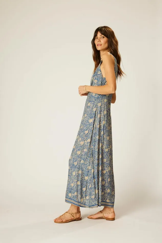 Women Natalie Martin Dresses Jackie Dress Water Lily Blue