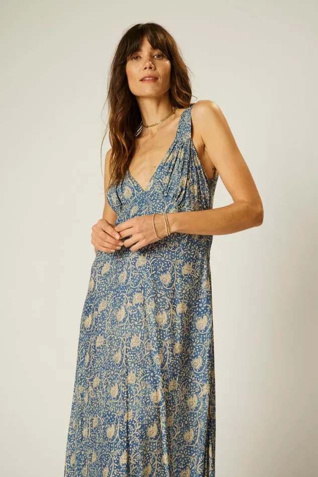 Women Natalie Martin Dresses Jackie Dress Water Lily Blue