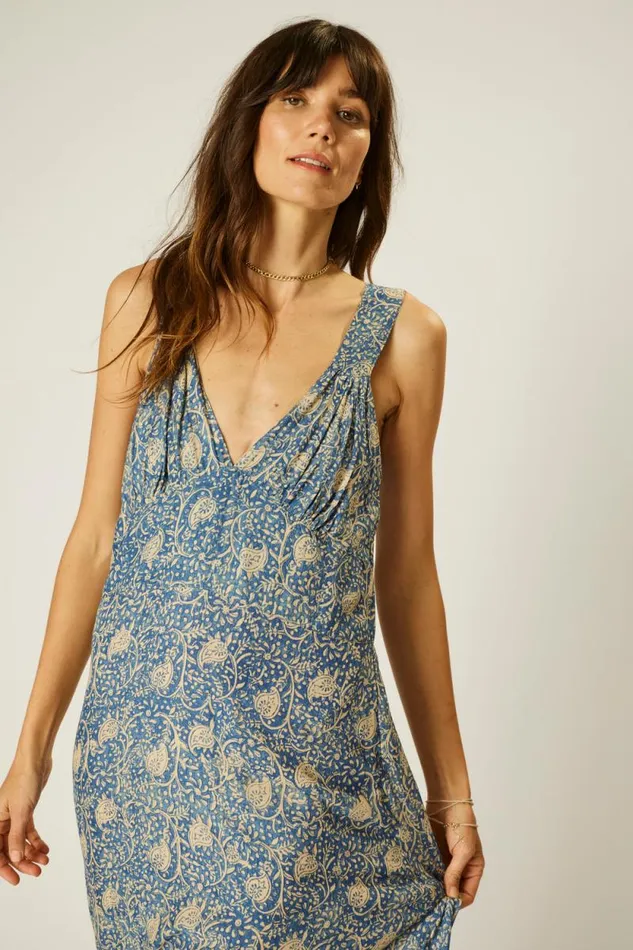 Women Natalie Martin Dresses Jackie Dress Water Lily Blue