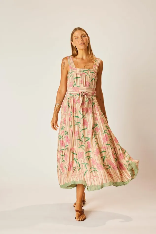 Women Natalie Martin Dresses Jasmine Maxi Chamomile Rose