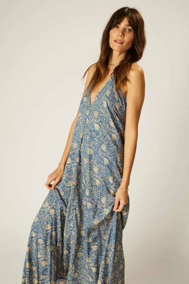 Women Natalie Martin Dresses Lola Dress Water Lily Blue