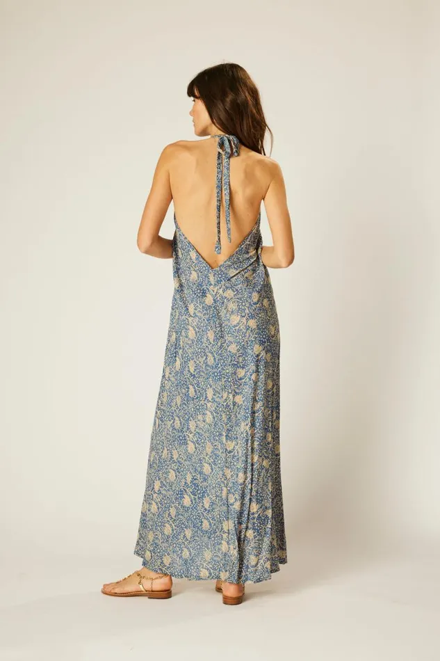 Women Natalie Martin Dresses Lola Dress Water Lily Blue