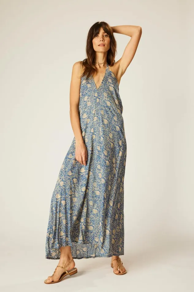 Women Natalie Martin Dresses Lola Dress Water Lily Blue