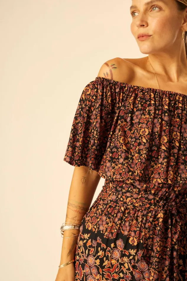 Women Natalie Martin Dresses Naomi Dress With Sash Petite Fleur Noire