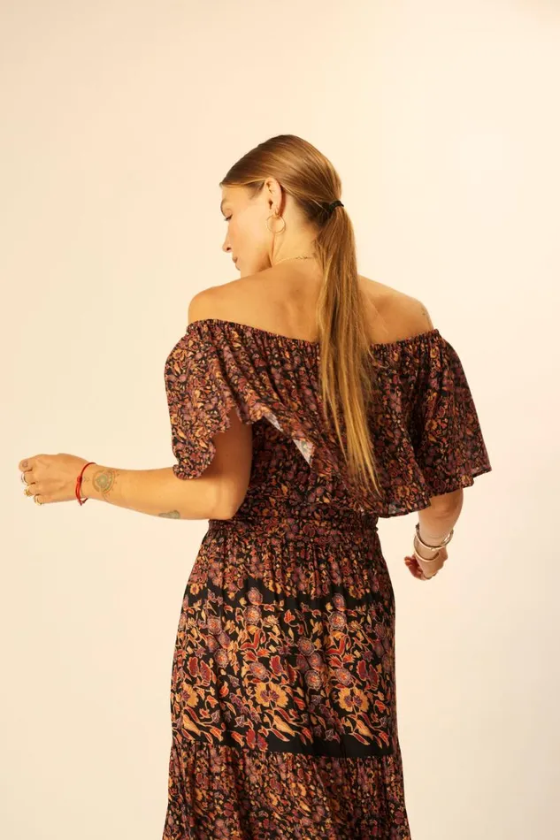 Women Natalie Martin Dresses Naomi Dress With Sash Petite Fleur Noire