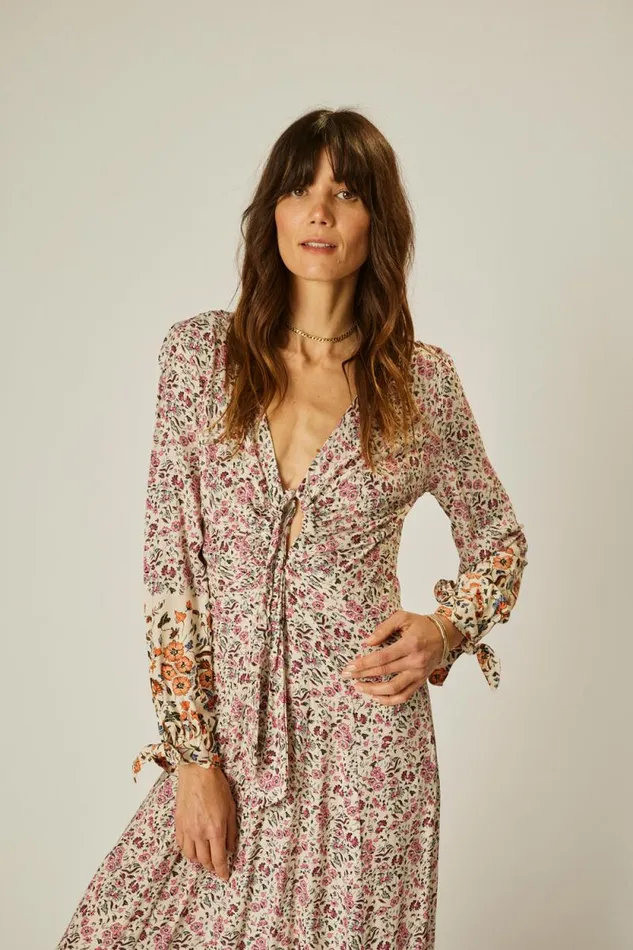 Women Natalie Martin Dresses Reese Dress Petite Fleur Rose