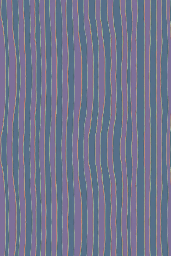 Women Natalie Martin Tops Iris Top Batik Stripe Lavender