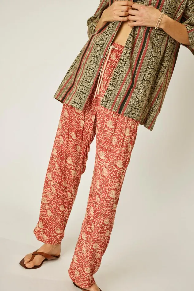 Women Natalie Martin Tops Kevin Shirt Paisley Stripe Black