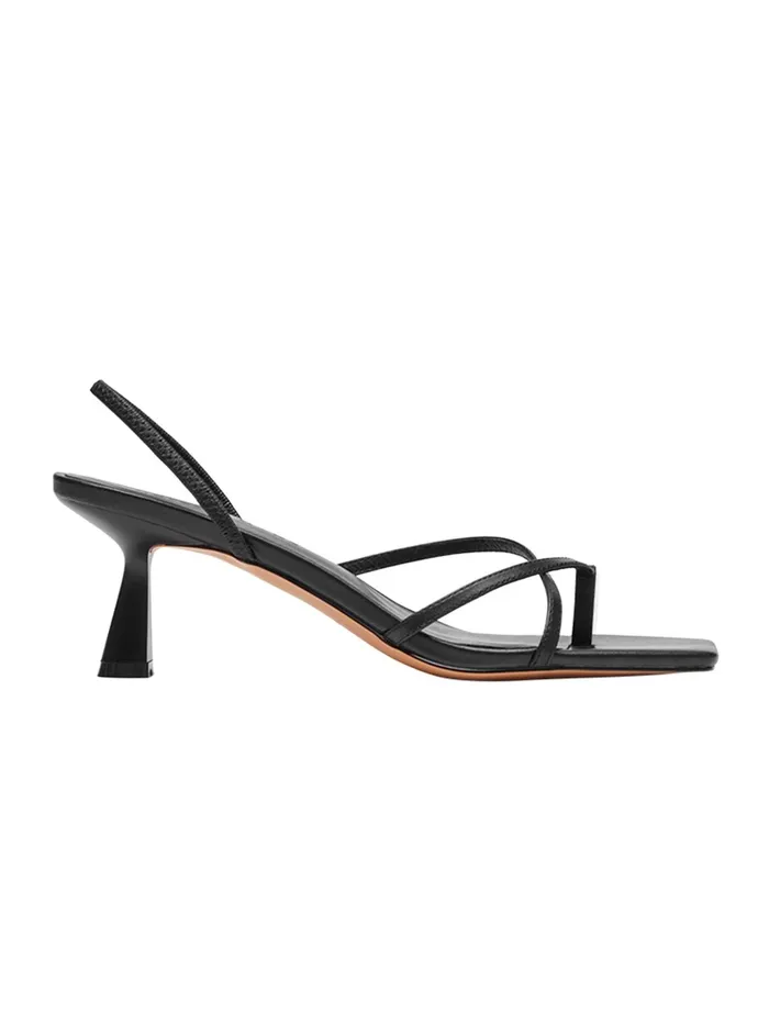 Women Nelson Made 8211 Fleur Midi In Black The UNDONE Heels
