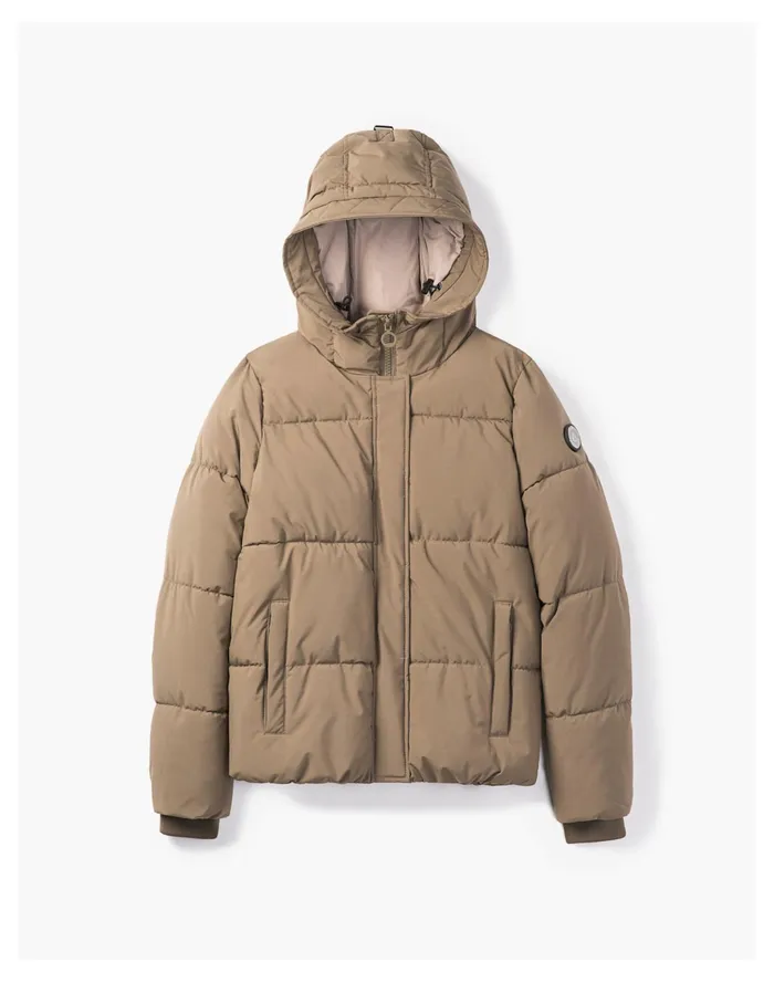 Women Noize KEVA 02 Short Length Puffer Burnt Cinnamon Madewell Jackets