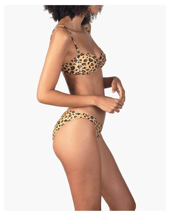 Women Novel Swim Cat Lady Bikini Top Dark Tan Madewell Swim Women Novel Swim Cat Lady Bikini Top Dark Tan Madewell Swim