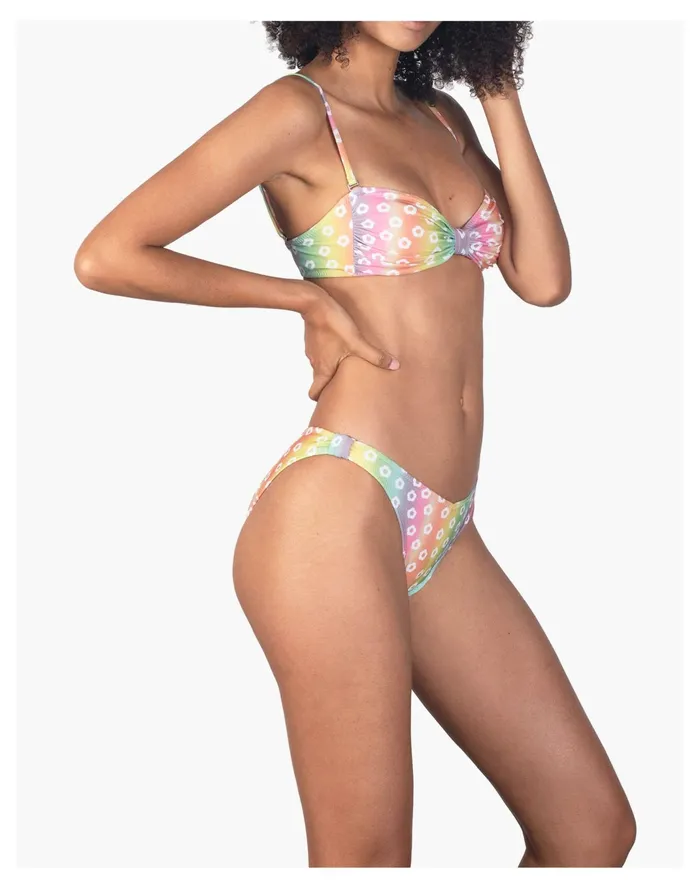 Women Novel Swim Rainbow Blossom Bikini Bottom Multi Madewell Swim Women Novel Swim Rainbow Blossom Bikini Bottom Multi Madewell Swim