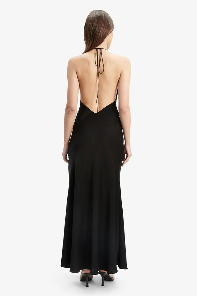 Women Occasion Dresses Bardot Aradia Halter Dress In Black Black Women Occasion Dresses Bardot Aradia Halter Dress In Black Black