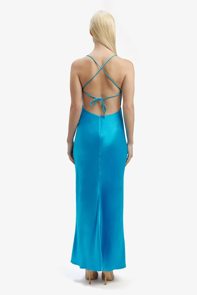 Women Occasion Dresses Bardot Madelyn Midi Slip Dress In Marine Marine Women Occasion Dresses Bardot Madelyn Midi Slip Dress In Marine Marine