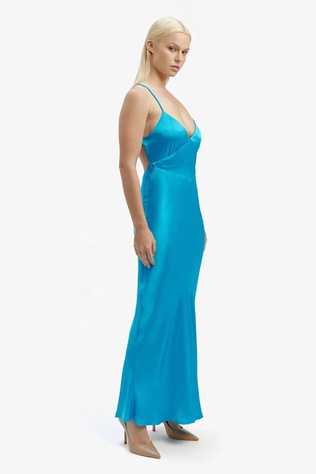 Women Occasion Dresses Bardot Madelyn Midi Slip Dress In Marine Marine Women Occasion Dresses Bardot Madelyn Midi Slip Dress In Marine Marine