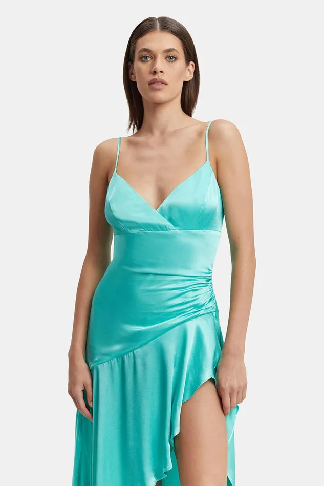 Women Occasion Dresses Bardot Sorella Midi Dress In Aqua Aqua Women Occasion Dresses Bardot Sorella Midi Dress In Aqua Aqua