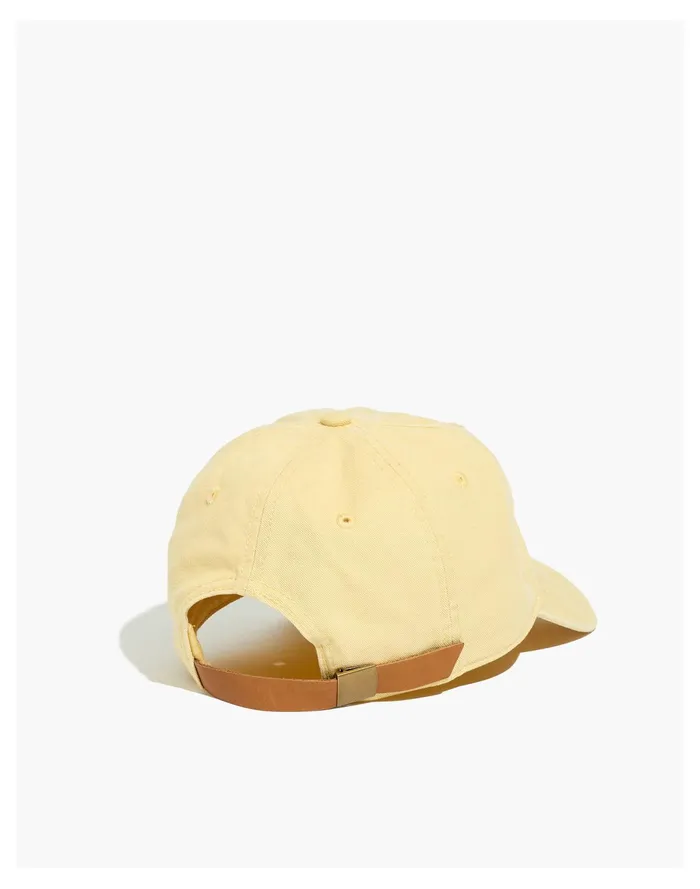 Women Organic Cotton Broken In Baseball Cap Light Straw Madewell Hats Women Organic Cotton Broken In Baseball Cap Light Straw Madewell Hats