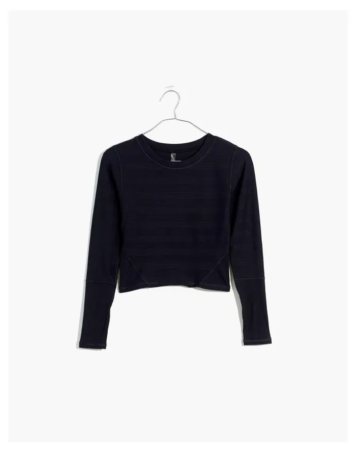 Women PALI SWIM Cowabunga Rash Guard Black Madewell Swim Women PALI SWIM Cowabunga Rash Guard Black Madewell Swim