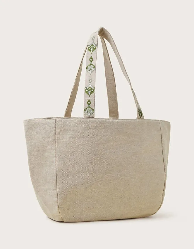 Women Palm Canvas Tote Bag Monsoon Bags and Purses