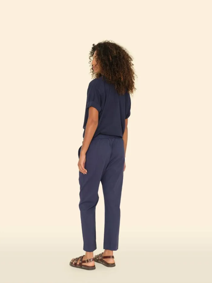 Women Pants and Jumpsuits Xirena Navy Draper Pant