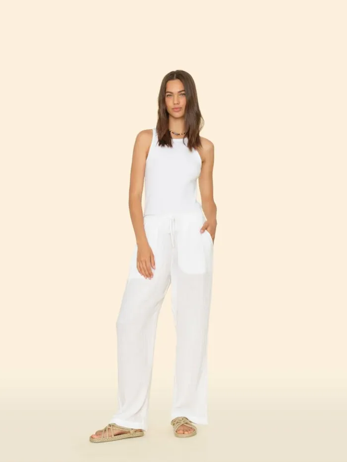 Women Pants and Jumpsuits Xirena White Dylan Pant