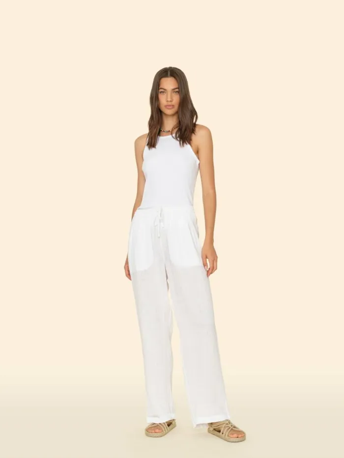 Women Pants and Jumpsuits Xirena White Dylan Pant