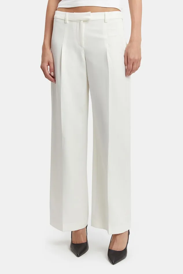 Women Pants Bardot Cassian Tailored Pant In Ivory Ivory Women Pants Bardot Cassian Tailored Pant In Ivory Ivory