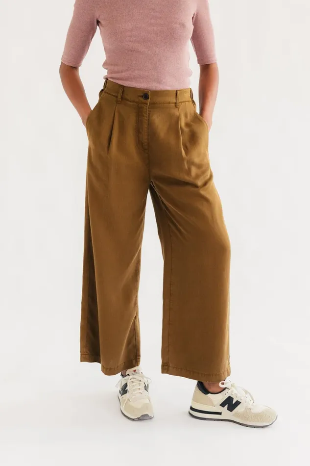 Women Pants Women 8211 Nanpu 8211 Dusty Ochre TWOTHIRDS Pants