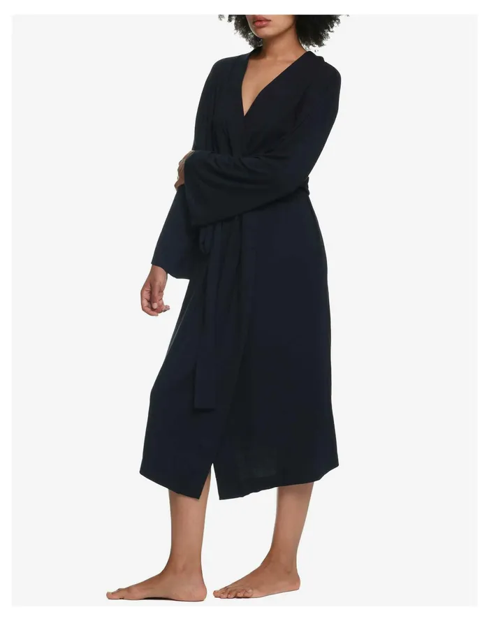 Women Papinelle Sleepwear Modal Maxi Robe Black Madewell Pajamas