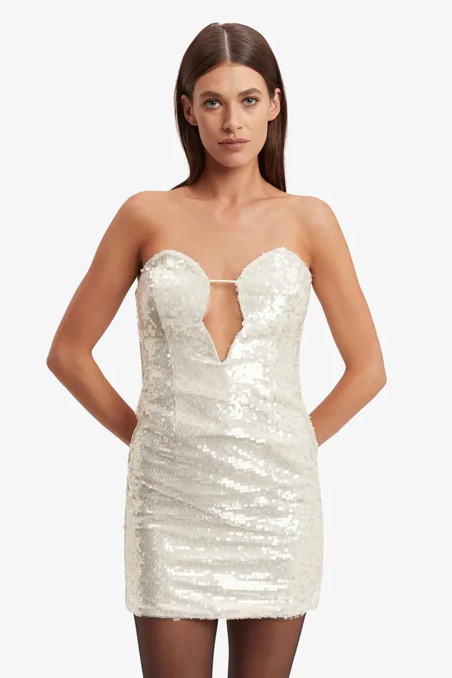 Women Party Dresses Bardot Jinxa Sequin Mini Dress In Nude Sequin Nude Sequin Women Party Dresses Bardot Jinxa Sequin Mini Dress In Nude Sequin Nude Sequin