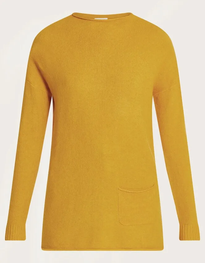 Women Pia Pocket Jumper Yellow Monsoon Casualwear