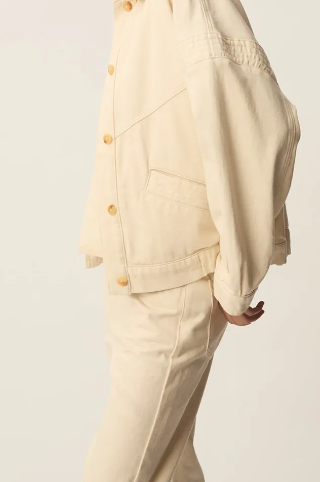 Women Pisco Loubia Jacket Des Petits Hauts Denim