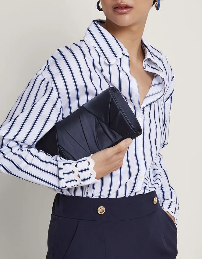 Women Pleat Clutch Bag Monsoon Bags and Purses