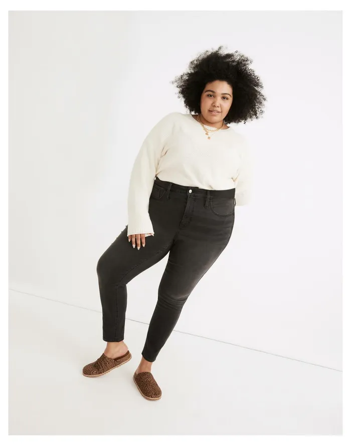 Women Plus Curvy Roadtripper Supersoft Skinny Jeans In Ardley Wash Ardley Wash Madewell Jeans